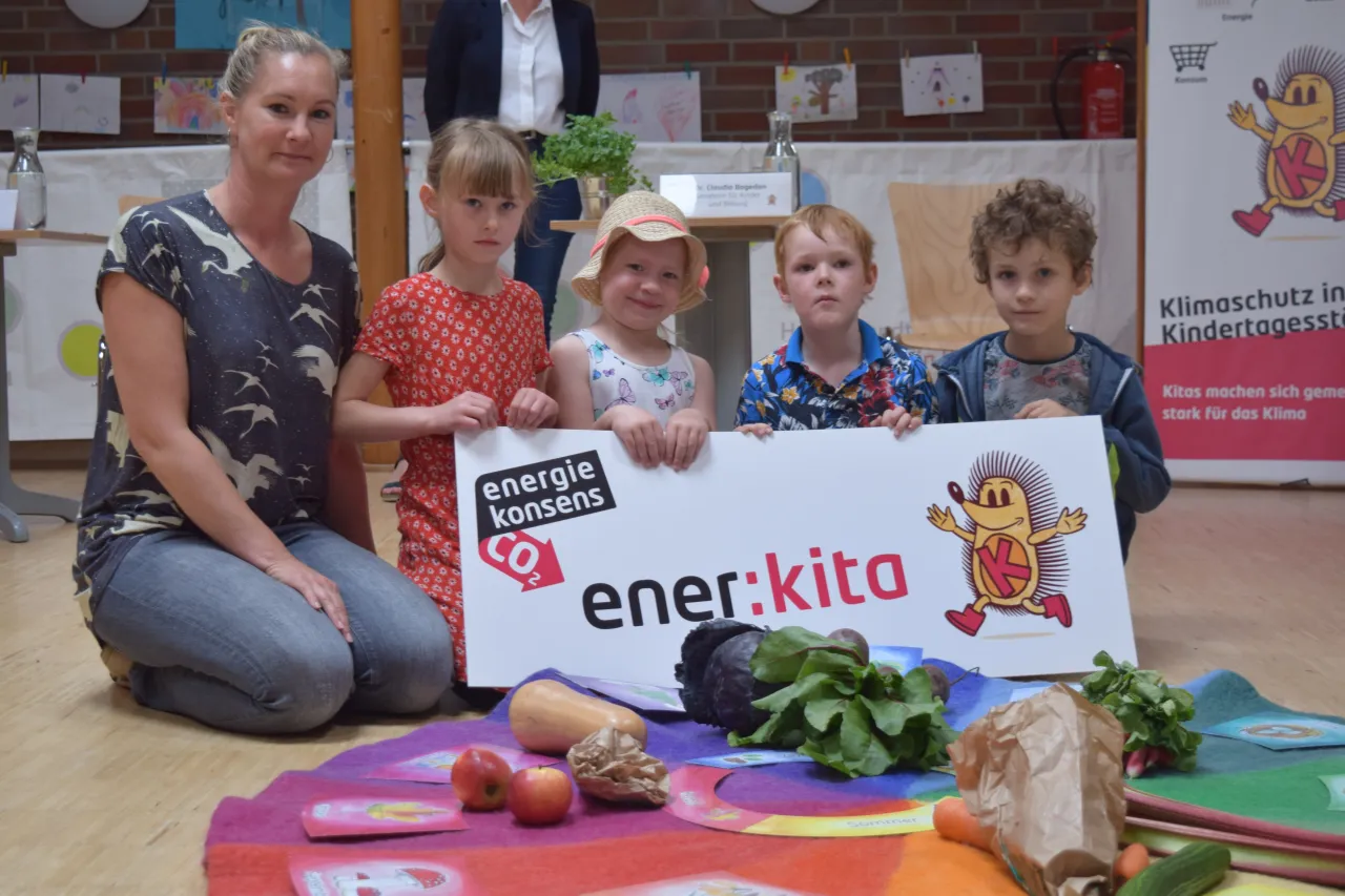 Pressetermin an der Kita FinKids am 29. Juni 2020