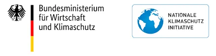 Bundesministerium f&uuml;r Wirtschaft und Klimaschutz Nationale Klimaschutz Initiative Logo