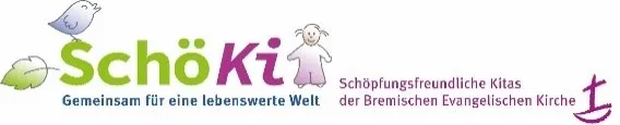 Logo Sch&ouml;pfungsfreundliche Kita und Bremische Evangelische Kirche